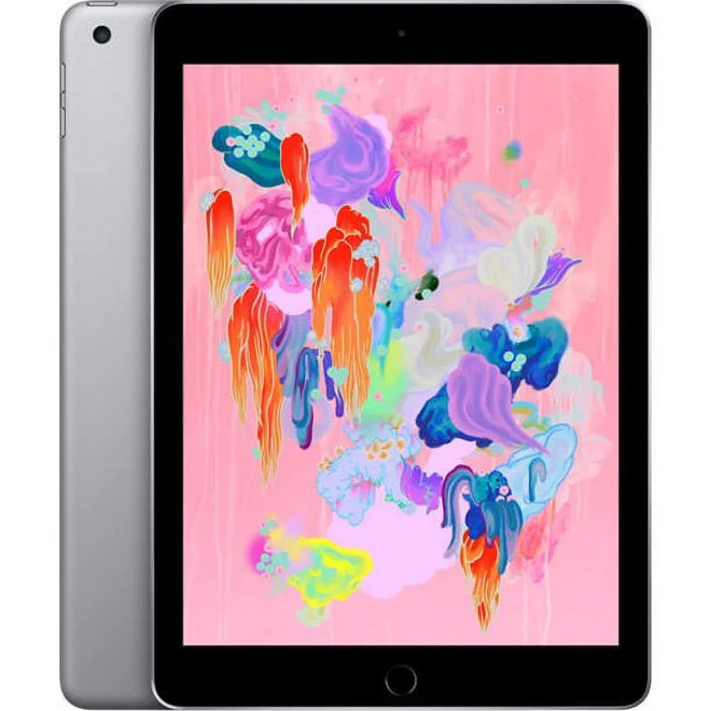 Restored iPad 6th Gen 128GB WiFi, 9.7in Space Gray (Refurbished)