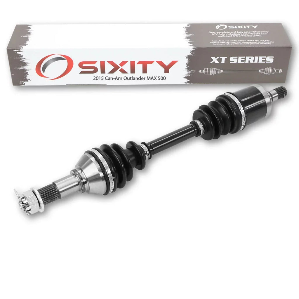 Sixity XT Front Left Axle compatible with Can-Am Outlander MAX 500 2015 - EFI 4X4