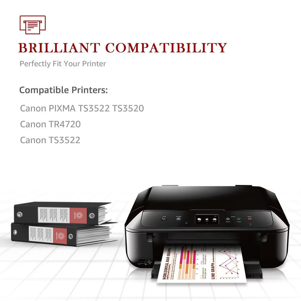 Toner Kingdom PG-275 CL-276 Ink Cartridges for Ink 275 and 276 High Capacity 275XL 276XL Ink Cartridges for PIXMA TS3520 TS3522 TS3500 TR4720 TR4722 TR4700 Printers (2 Black, 1 Color)