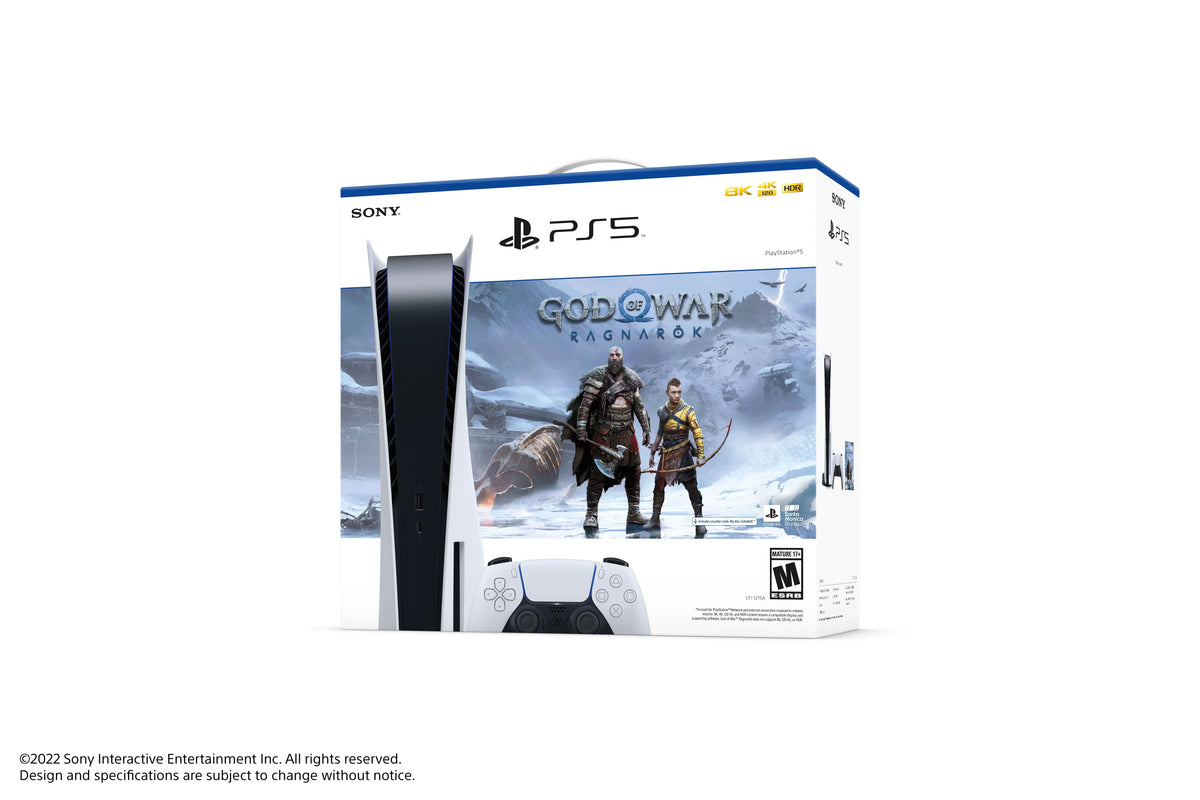 PlayStation 5 Console – God of War Ragnarok Bundle