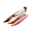 Micro 2.4 GHz Formula 1 Speed Boat with Decals, Orange