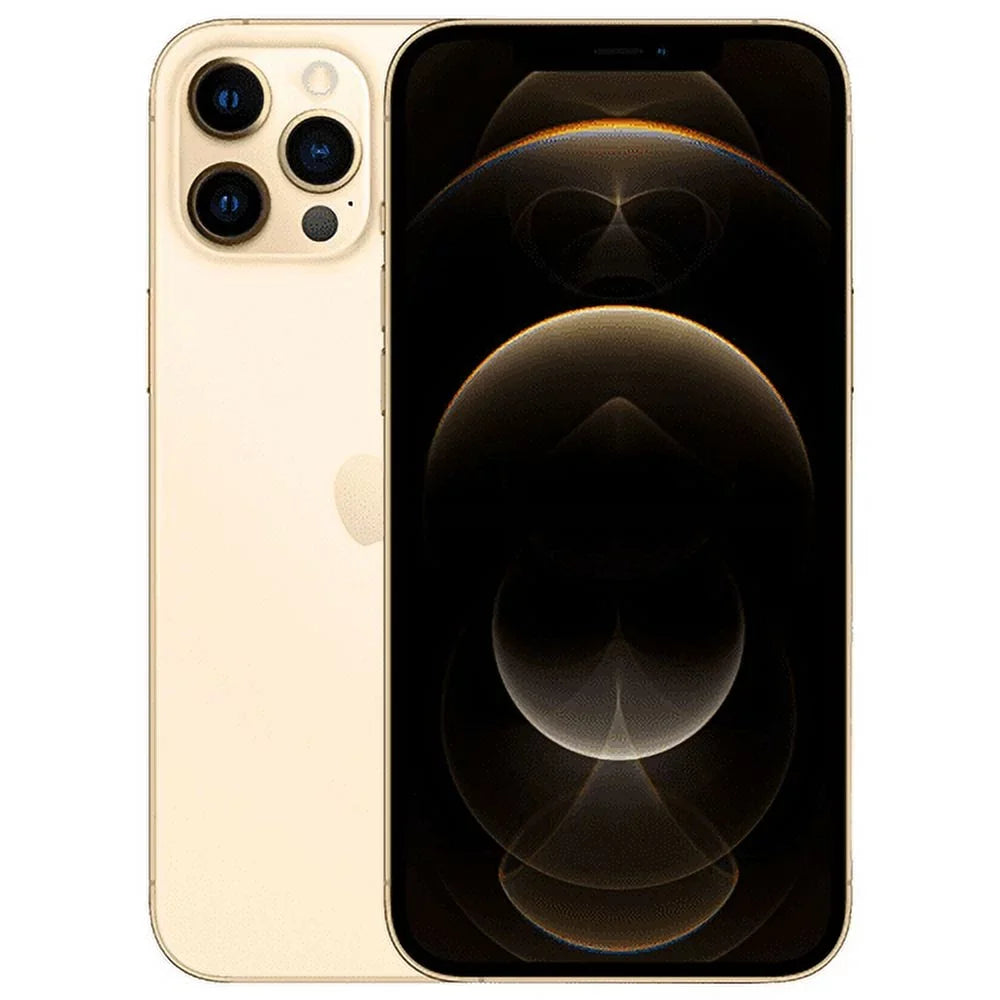 Restored iPhone 12 Pro 128GB Gold LTE Cellular T-Mobile MGKJ3LL/A (Refurbished)