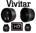 Hi-Def 2-Pc Lens Kit Telephoto & Wide Angle Lens Set For Lumix DMC-G7H (58mm Size Compatible)