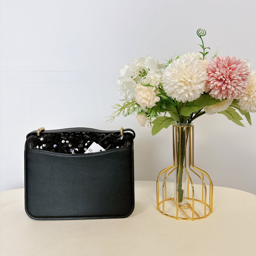 Coach CO922 Morgan Square Crossbody IN Black