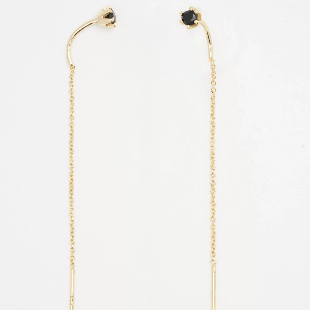 Ciara Gold Threader Earrings