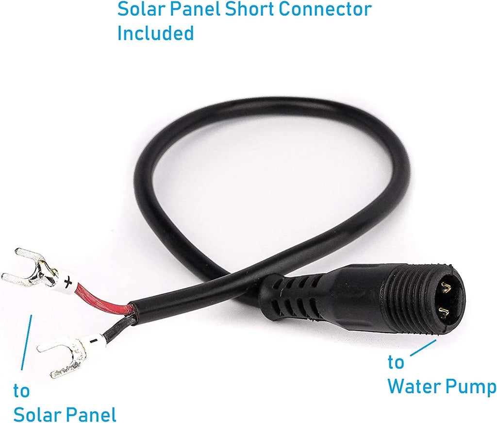 12V - 24V DC Brushless Submersible Liquid Pump, 410GPH, for Solar Fountain, Fish Pond, and Aquarium 410GpH 1 Pack