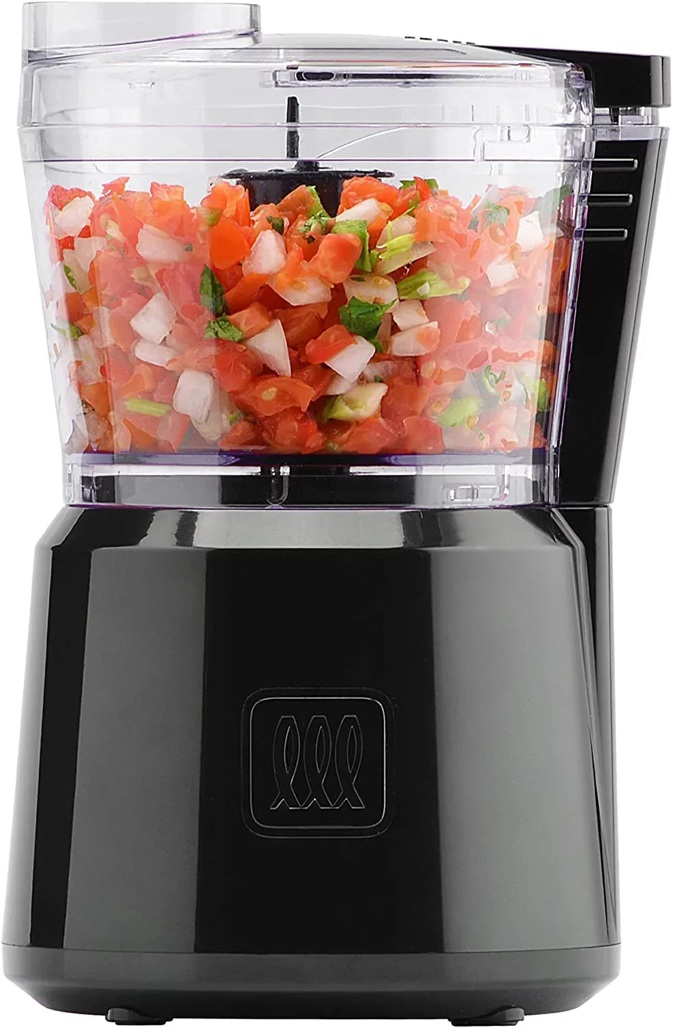Toastmaster 3-Cup Chopper with 2 Speed Control, Black Plastic Body