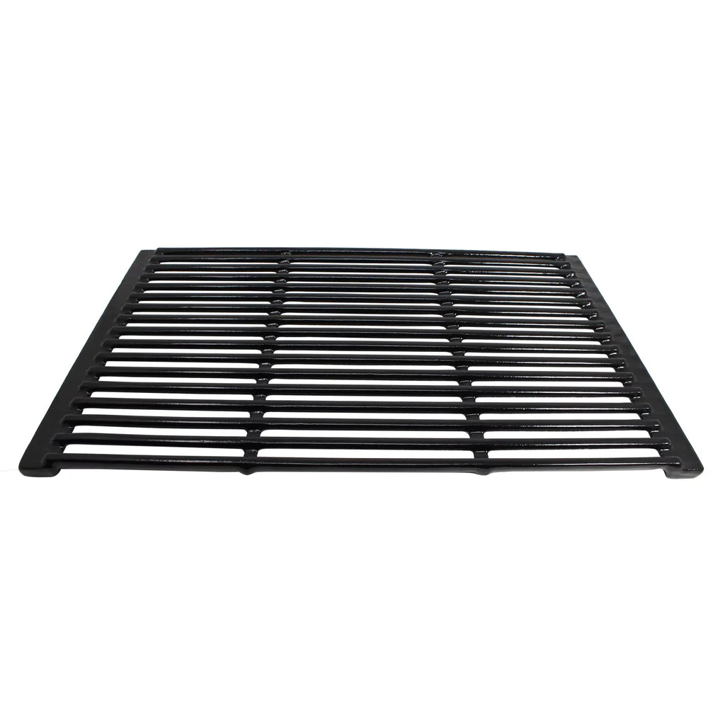 2 BBQ Grill Cooking Grates & 3 Heat Shield Plate Tent Replacement Parts for Charmglow 810-7440-S - Compatible Barbeque Porcelain Enameled Cast Iron Grid 19" & Flame Tamer, Flavorizer Bar