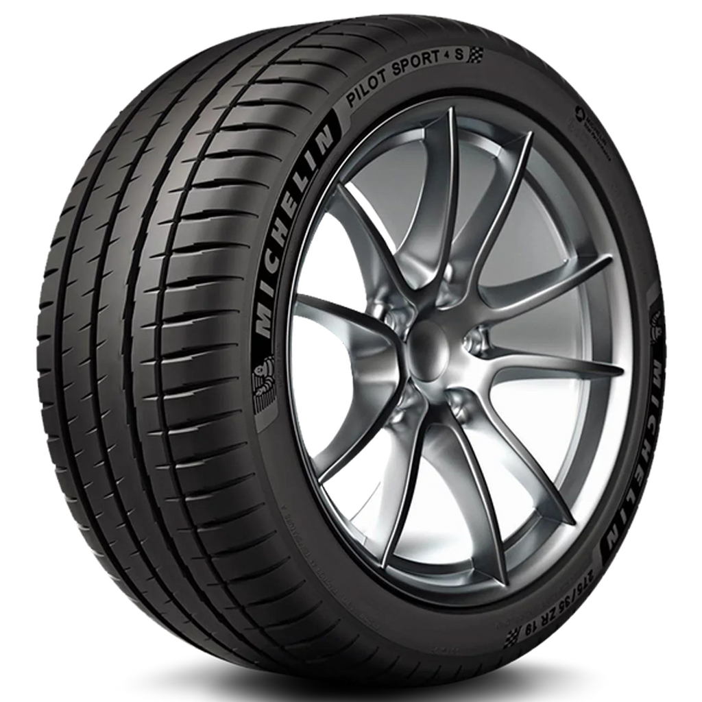Michelin Pilot Sport 4 S Summer 245/35ZR20/XL (95Y) Tire Fits: 2017-19 Mercedes-Benz E300 4Matic, 2010-16 BMW 528i Base