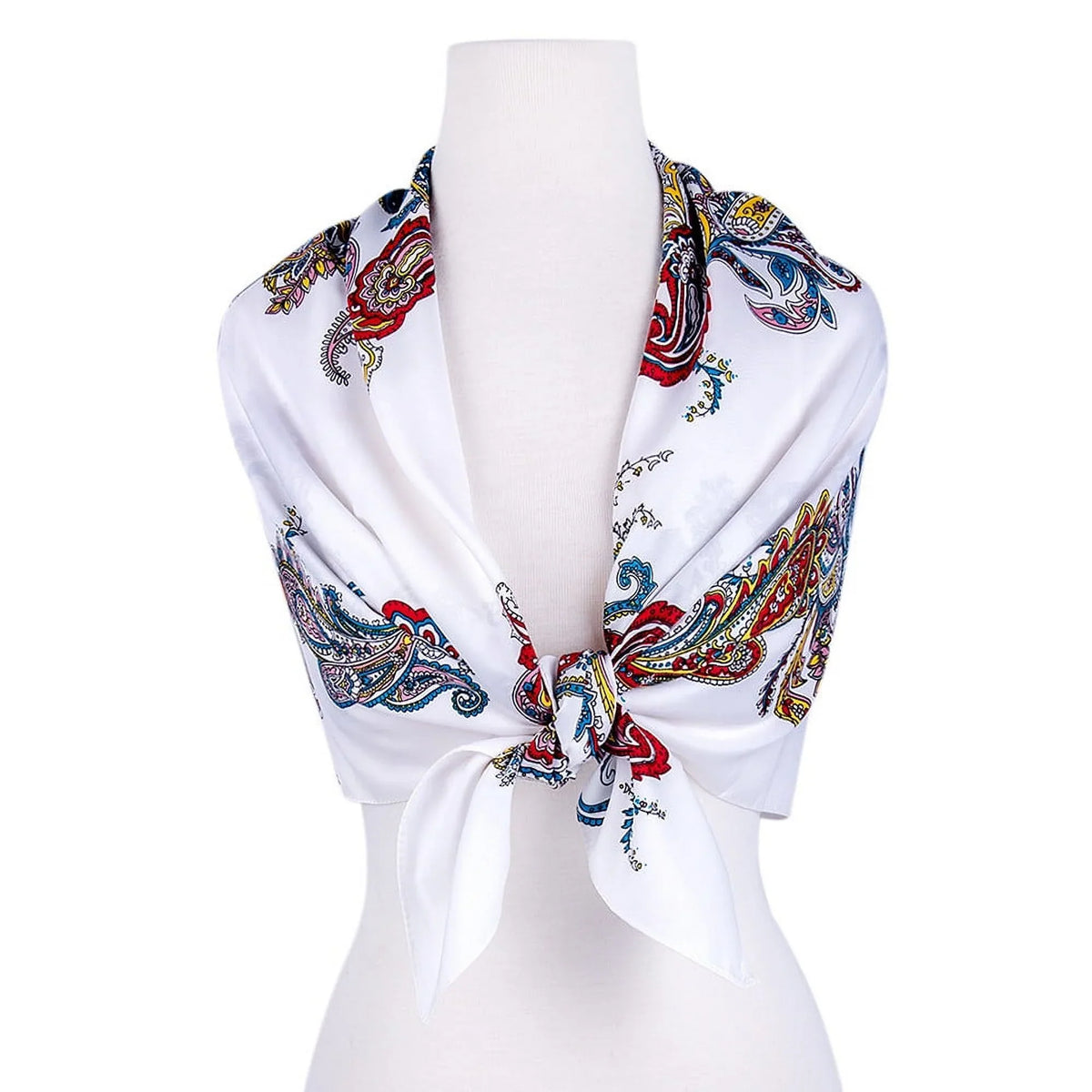 STP GOODS Evening Shawl and Wrap for Women Magic Land Silk Shawl 39x39” (100x100 cm) Travel Scarf Tops Fashion Shawl for Wedding