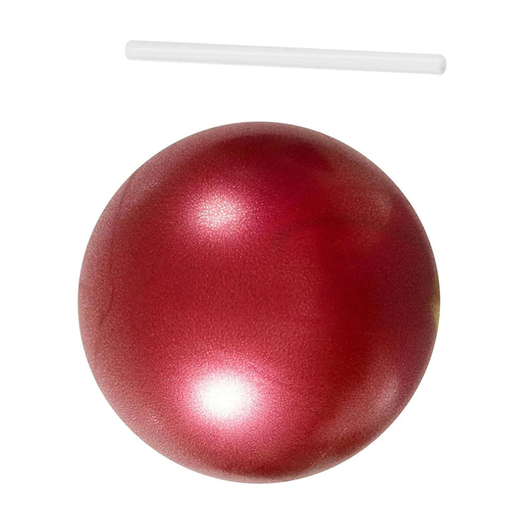 AMLESO 6xSmall Pilates Ball Heavy Duty Workout Ball for Home Gym Balance Red