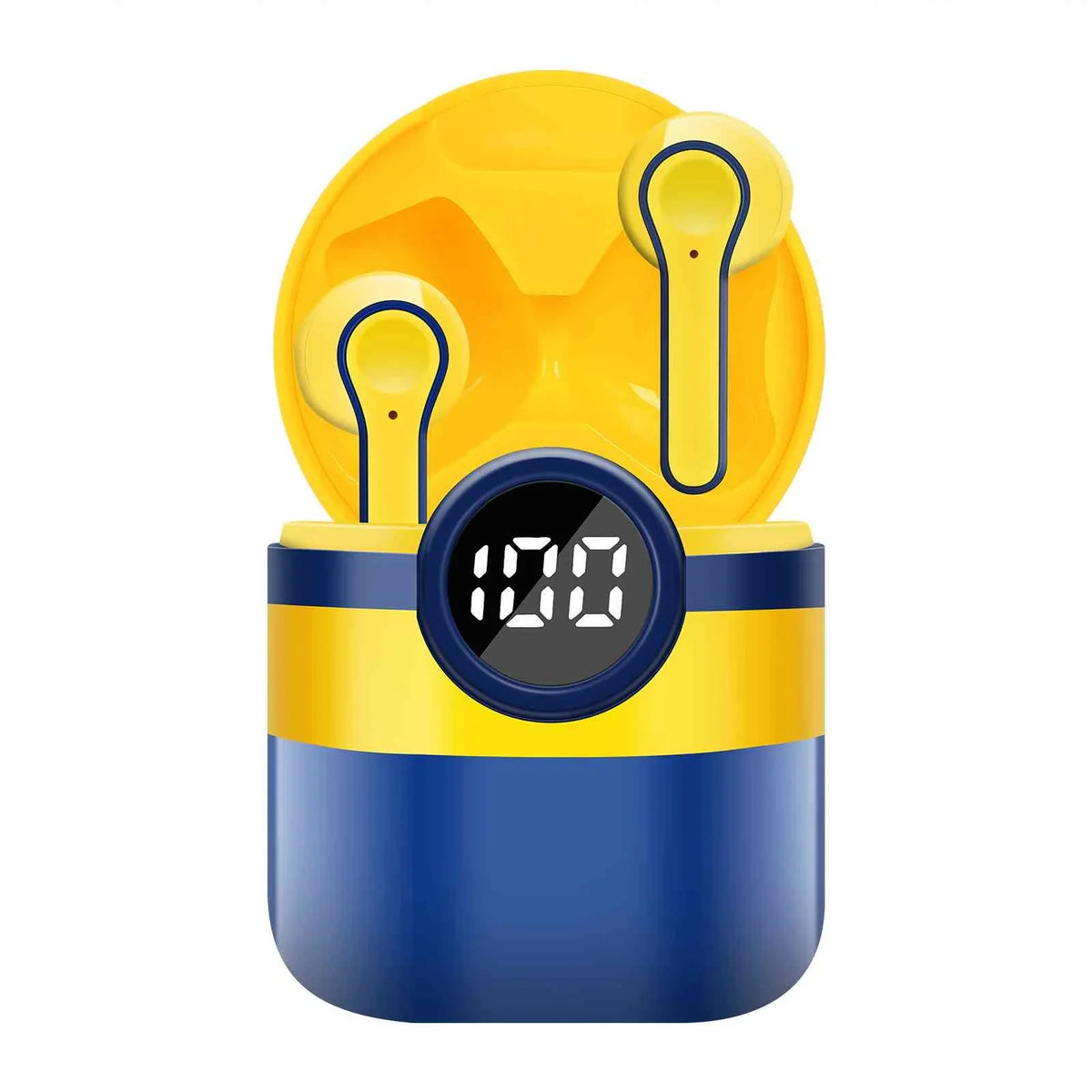 Urbanx Q350 Wireless Earbuds In Ear Bluetooth Headphones For Amazon Kindle Fire Hd With Microphone & Digital Display Ipx7 Fluid Deep Bass Bluetooth Earbuds For Realme X7 Max 5G