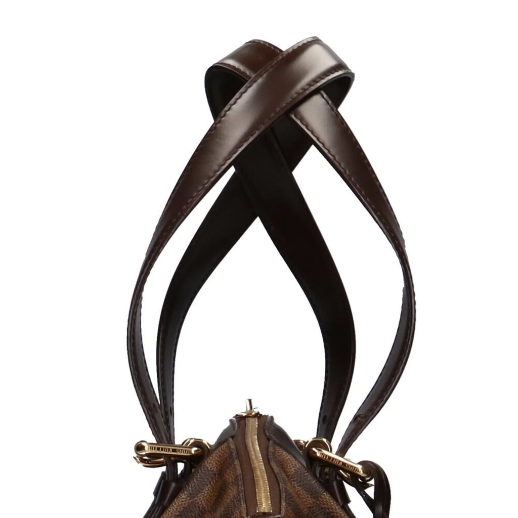 Authenticated Second-hand Louis Vuitton LOUIS VUITTON Verona MM Damier Shoulder Bag Canvas Brown Women's