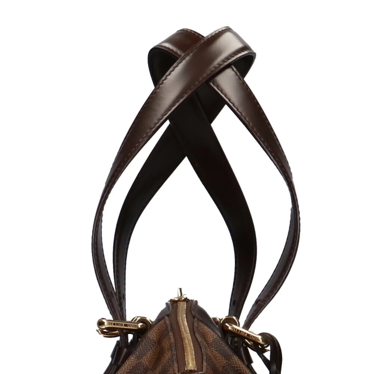 Authenticated Second-hand Louis Vuitton LOUIS VUITTON Verona MM Damier Shoulder Bag Canvas Brown Women's