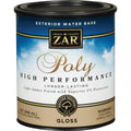 1 PK, ZAR Gloss Clear Liquid Based Exterior Polyurethane, 1 Qt.