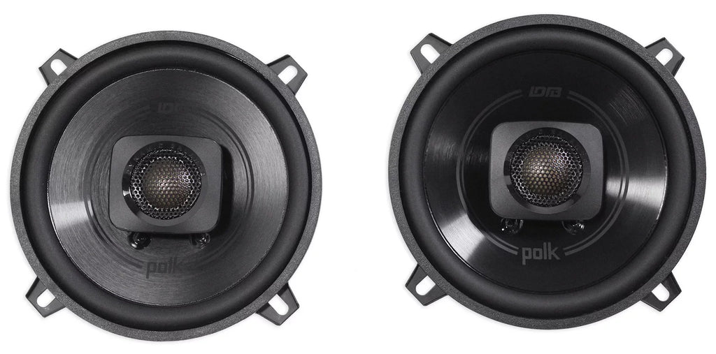 (2) Polk Audio DB522 5.25" 600w Car Audio ATV/Motorcycle/Boat Speakers + Rockmat