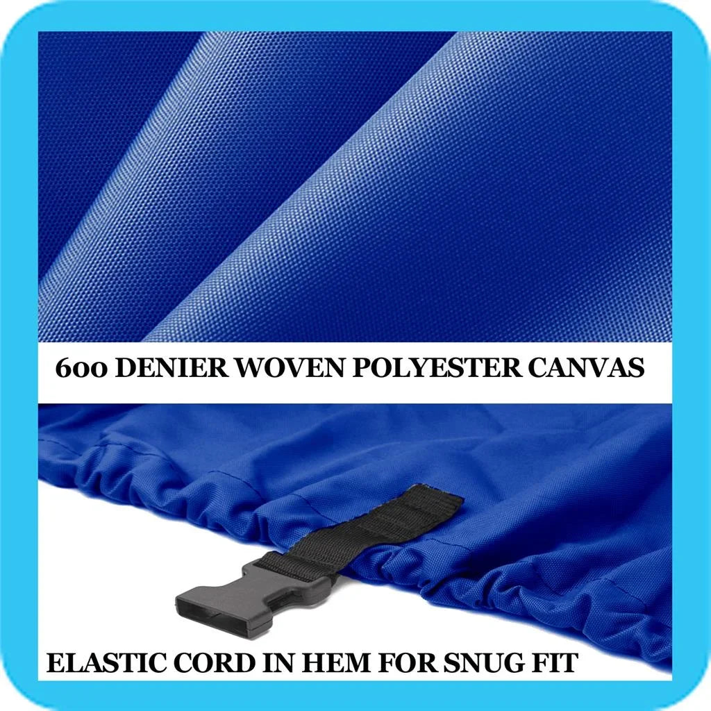BLUE, GREAT QUALITY BOAT COVER Compatible for STARCRAFT ADVENTURER 176 2014