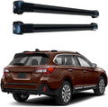 ROKIOTOEX Roof Rack Crossbars Fit for 2015-2019 Subar-u Outback Premier Touring Chrome Lush Side Rails, Cross Bars for Rooftop Cargo Box Luggage, Ski Board, Bike Carrier – Black SO14T