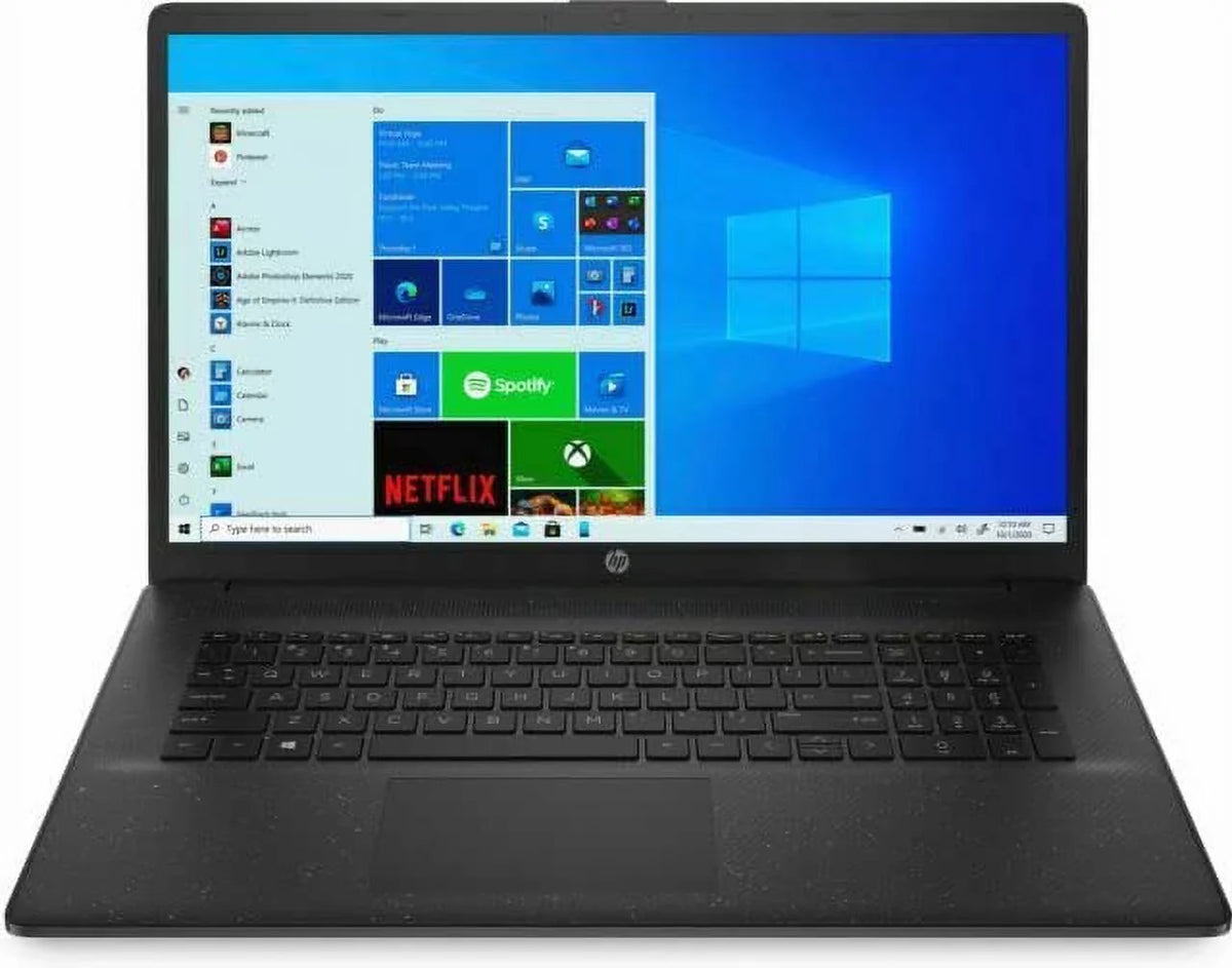 2023 Newest 17.3 FHD IPS Portable computer 4-Core i7-1165G7 Iris Xe Graphics 64GB RAM DDR4 2TB NVMe SSD HDMI WiFi AX BT5.0 USB-C Webcam Starry Black Windows 10 Home w/RE Accessories