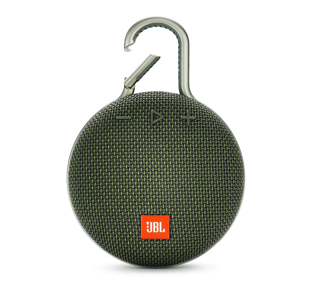 Restored JBL Clip 3 Forest Green Portable Bluetooth Speaker (Refurbished)