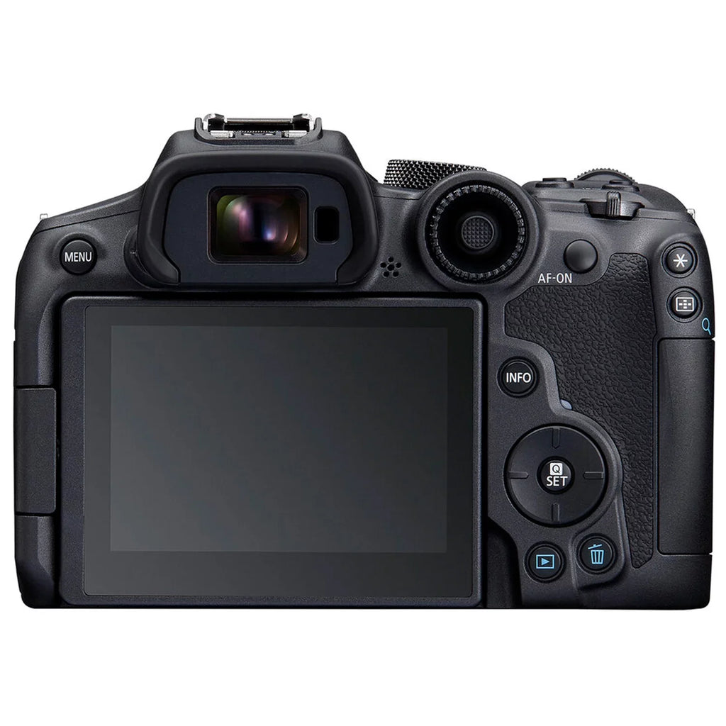 EOS R7 Mirrorless Camera (Body) with 2 Pack SanDisk 32GB Memory Card + Case + ZeeTech Accessory