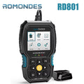 Romondes RD801 Heavy Duty Truck Scanner Diesel OBD Scan Tool EOBD HD OBD OBD2 Scanner Truck & Car 2 in 1 Code Reader Auto Diagnostic Tool Check Engine for Cummins, Scania, Man, Hino, Fuso, UD , DAF