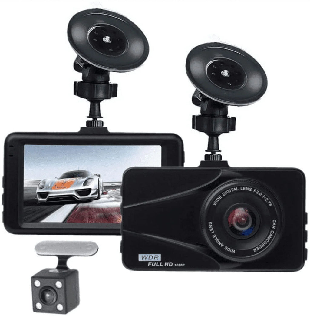 T670 Plus DVR Dash Cam For Ford Dual Travel Recorder Full HD 3" LCD Monitor 170° Wide Angle, WDR, G-Sensor, Loop Recording Motion Detection Excellent Video Images