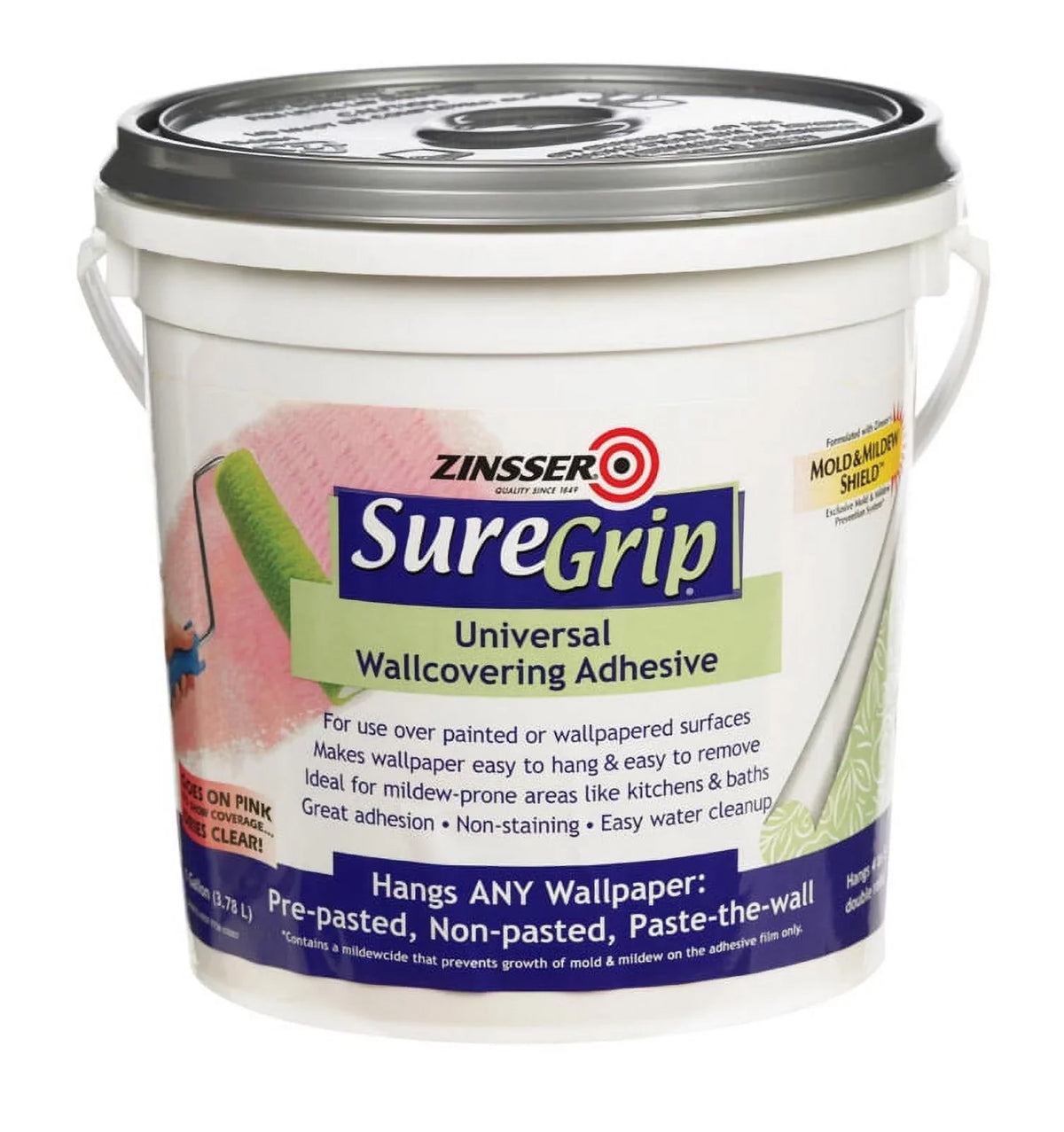 Zinsser SureGrip High Strength Glue Wallcovering Adhesive 1 gal