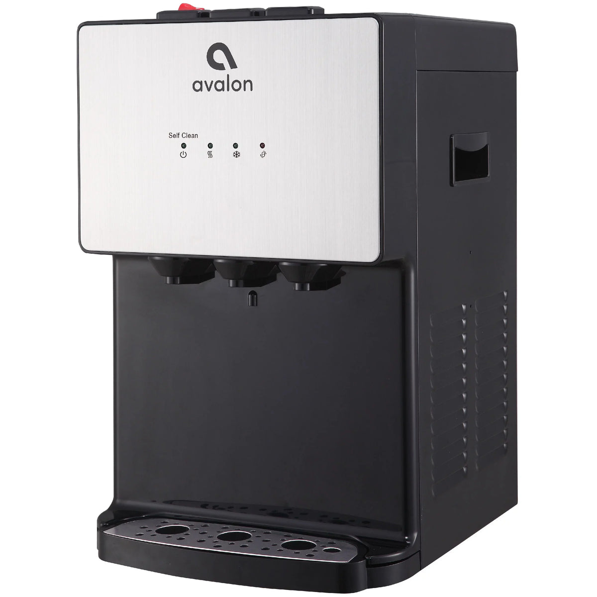 Avalon Premium 3 Temperature Self Cleaning Bottleless Countertop Fluid Dispenser - Stainless Steel