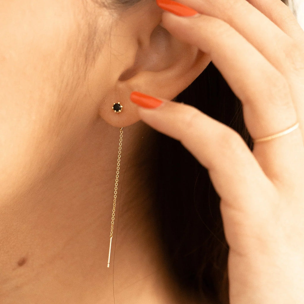 Ciara Gold Threader Earrings