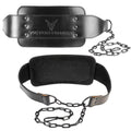 Victor Fitness VFLDB 100% Top-Grain Leather 7mm Thick Dip Belt with Heavy-Duty Steel Chain for Men and Women made with Vegetable Tanned Leather