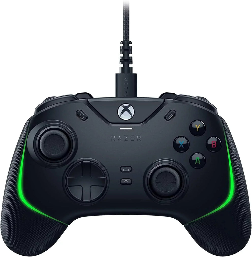 Razer - Wolverine V2 Chroma Pro Gaming Controller for Xbox Series X|S with RGB Chroma Backlighting - Black With Cleaning Electric kit Bolt Axtion Bundle Like New