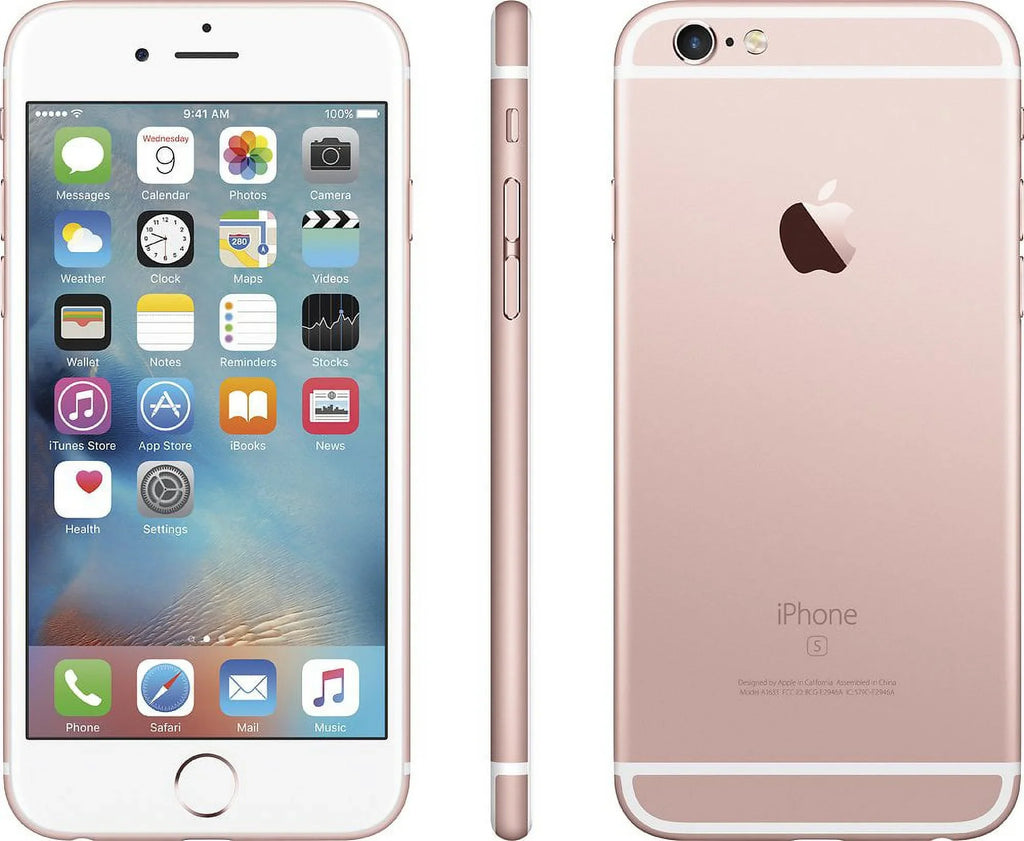 Restored iPhone 6s 32GB Rose Gold (TracFone) (Refurbished)