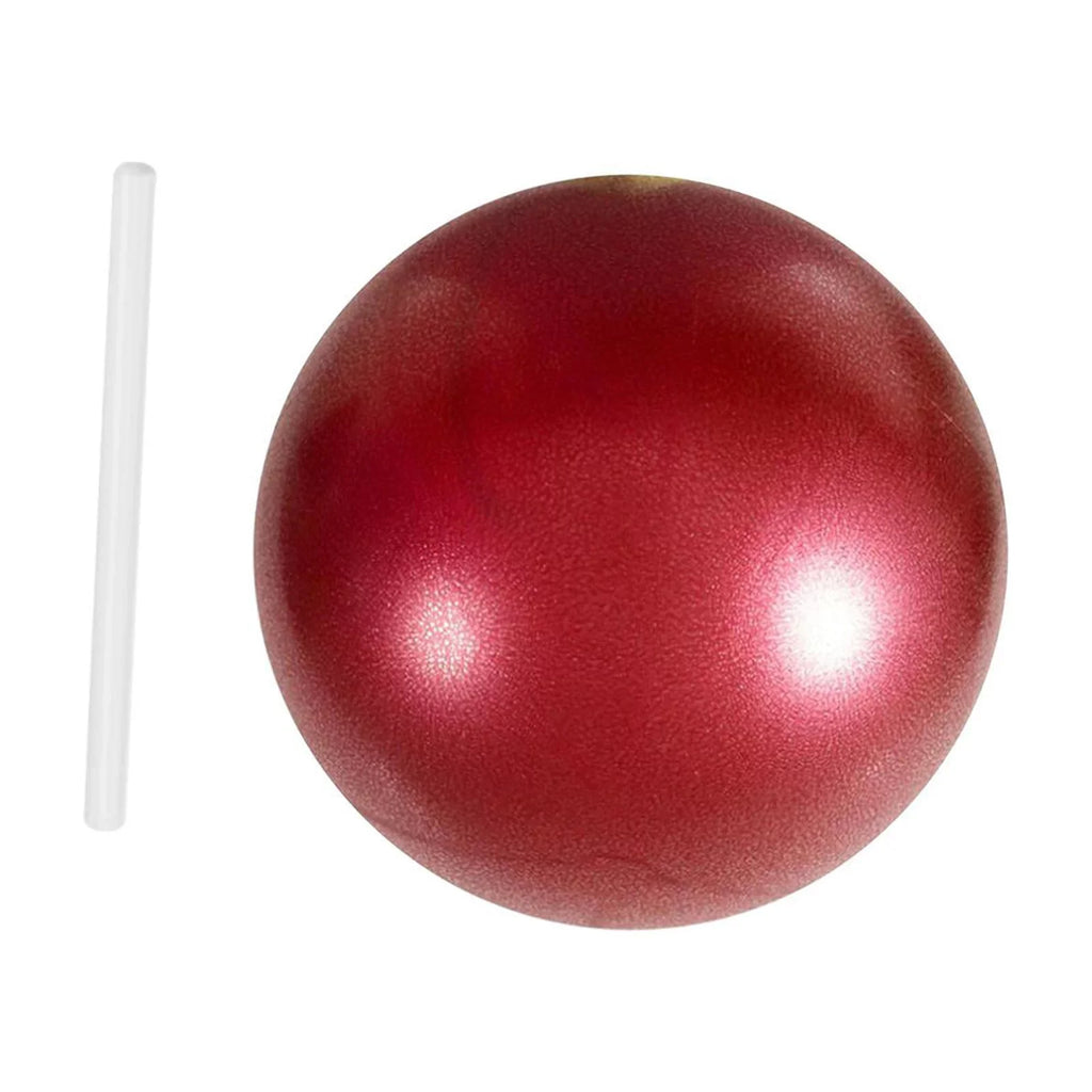 AMLESO 6xSmall Pilates Ball Heavy Duty Workout Ball for Home Gym Balance Red