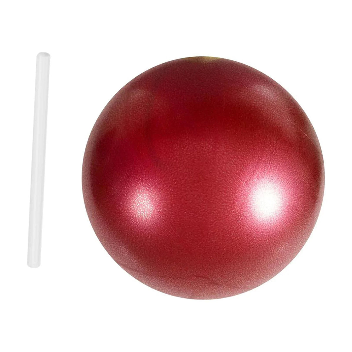AMLESO 6xSmall Pilates Ball Heavy Duty Workout Ball for Home Gym Balance Red