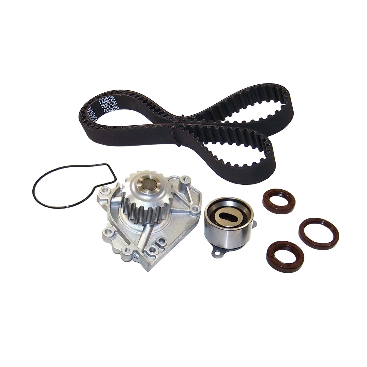 DNJ TBK212AWP Timing Belt Kit Fluid Pump Fits Cars & Trucks 96-01 Acura Honda CR-V 1.8L DOHC