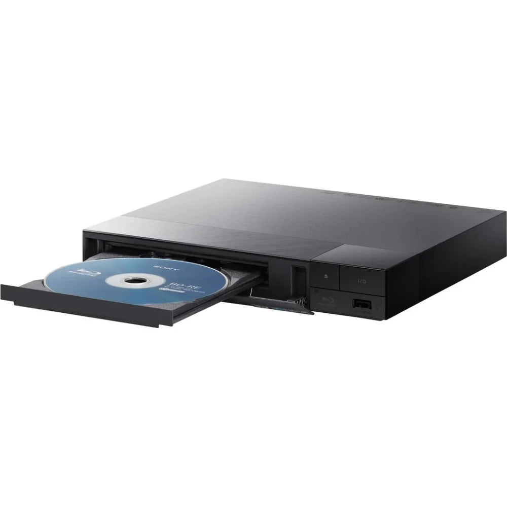 BDP-S1700 Streaming Blu-ray Disc Player w/ Accessories Bundle Includes, 2.4GHz Wireless Backlit Keyboard with Touchpad, 6ft HDMI Cable and Laser Lens Cleaner for DVD/CD Players