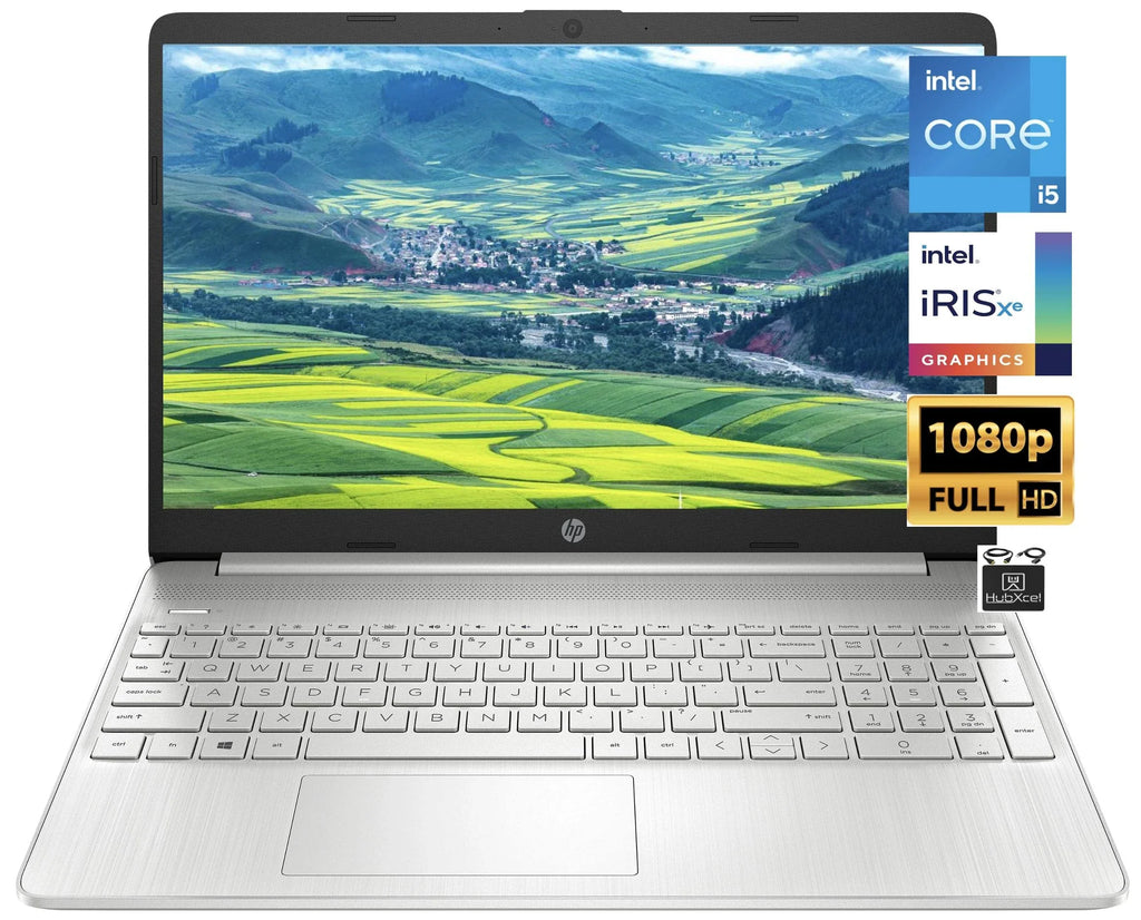 2023 Pavilion 15.6’’ FHD Display Mobile pc Quad Core i5-1135G7 (Upto 4.2GHz), 8GB RAM, 512GB SSD, Iris Xe Graphics HD Webcam, WiFi 6, Bluetooth, Long Hour Battery, Windows 11+HubxcelAccessory