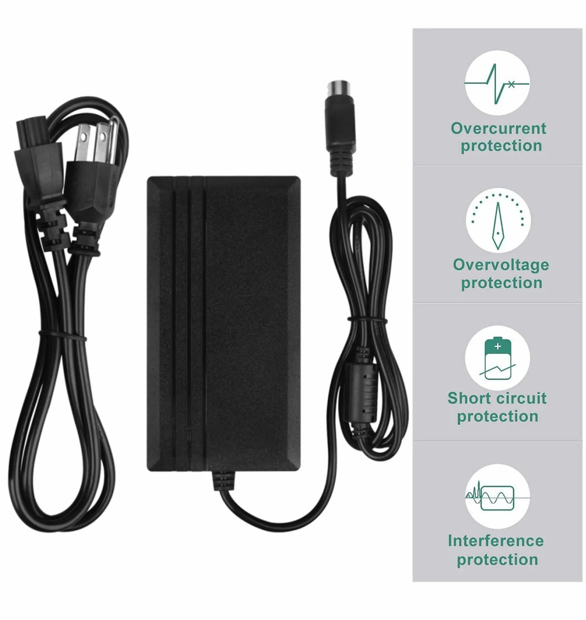 KONKIN BOO Compatible AC Adapter Charger Replacement for Harman Kardon iSub 2000 Subwoofer Speaker Power Cord