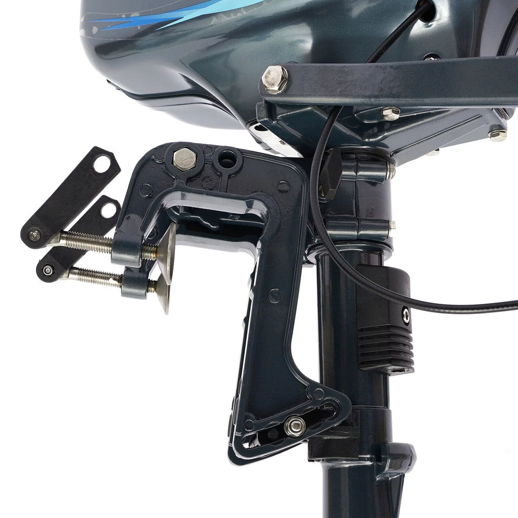 DENEST 3.5HP 2 Stroke Outboard Motor Fishing Boat Engine CDI Fluid Cooling 4000-5000rpm