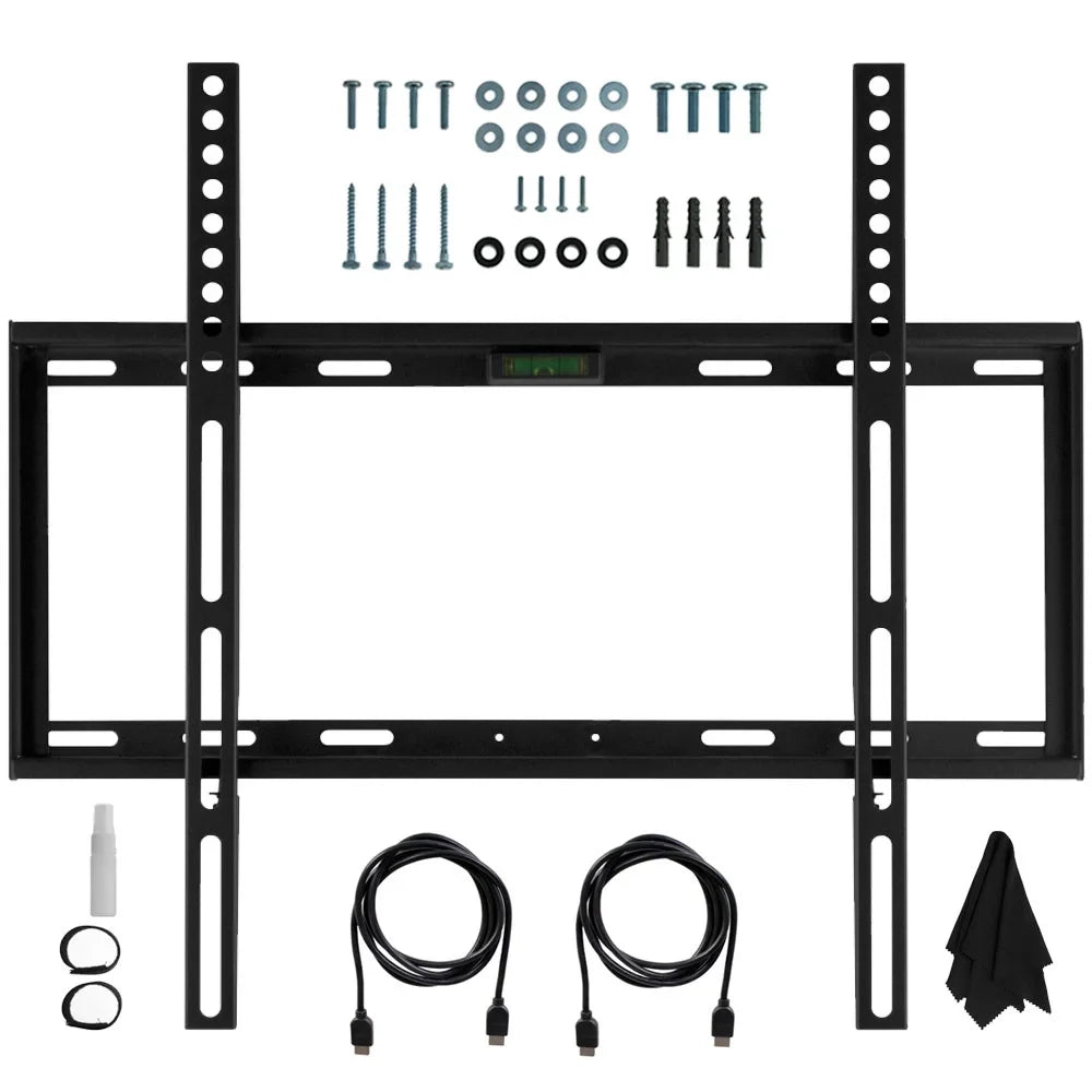 QN65Q70RAFXZA 65 inch Q70 QLED Smart 4K UHD TV 2019 Model Bundle with 60W Soundbar with Subwoofer, 2x HDMI Cable, 6-Outlet Surge Adapter, Flat Wall Mount Kit and Monitor Cleaner