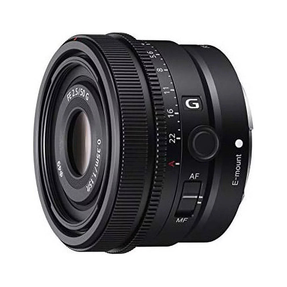 FE 50mm F2.5 G Full-Frame Ultra-Compact G Lens