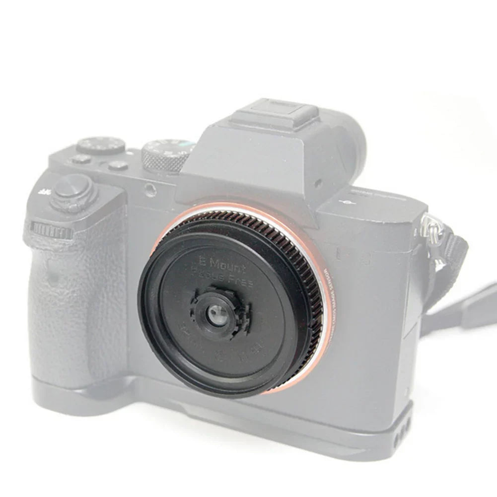 Replacement Lens 32MM Body Cap Lens Wide Angle Ultra Thin Focus Free For (E Mount)