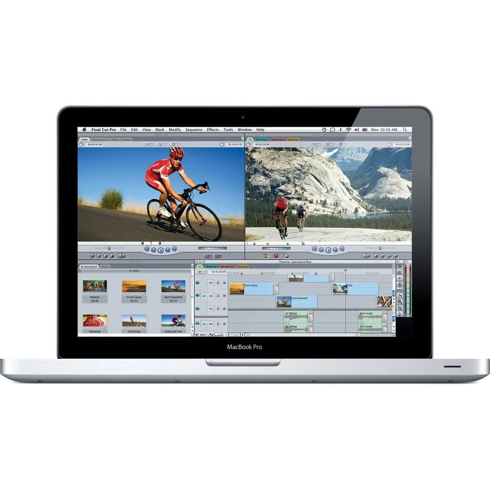 MacBook Pro MC724LL/A - 13.3" Core I7 2.7 GHz 4GB RAM 500GB HDD Silver - 2011 Refurbished