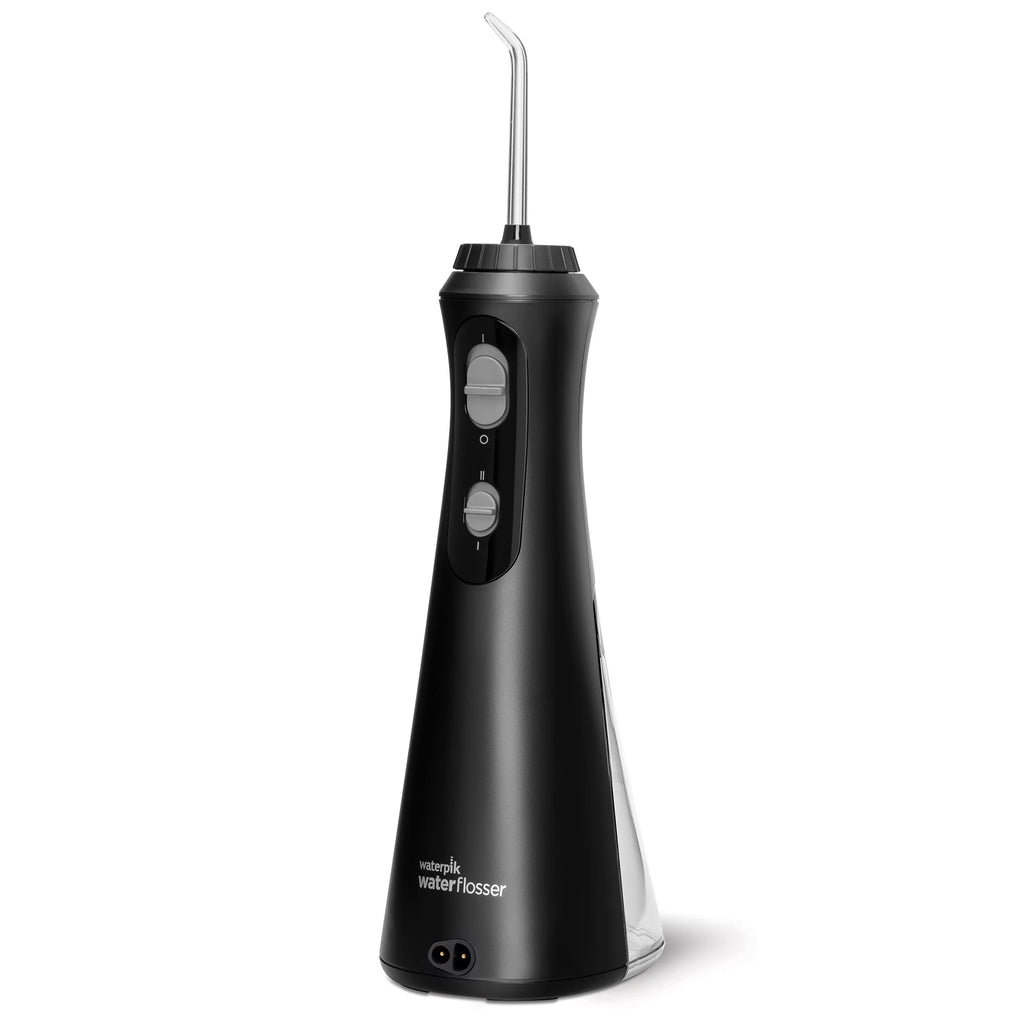 Fluid Cordless Plus Portable Liquid Flosser Oral Irrigator, Black