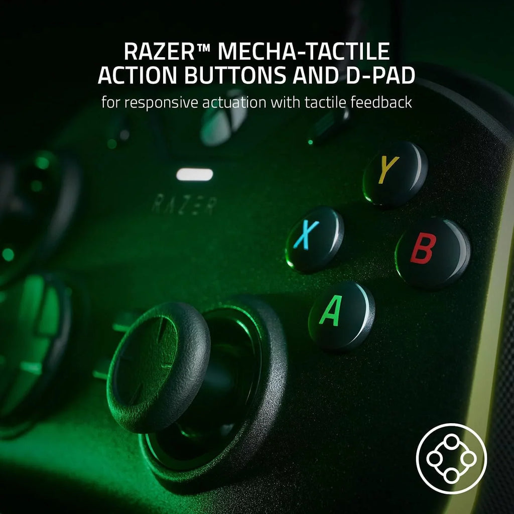 Razer - Wolverine V2 Chroma Pro Gaming Controller for Xbox Series X|S with RGB Chroma Backlighting - Black With Cleaning Electric kit Bolt Axtion Bundle Like New