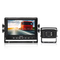 Haloview MC7601 Backup Camera System Kit 7'' LCD Reversing Monitor and IP69K Liquid Rear View Camera for Truck/Trailer/Bus/RV/Pickups/Camper/Van/Farm Machine Car (MC7601)