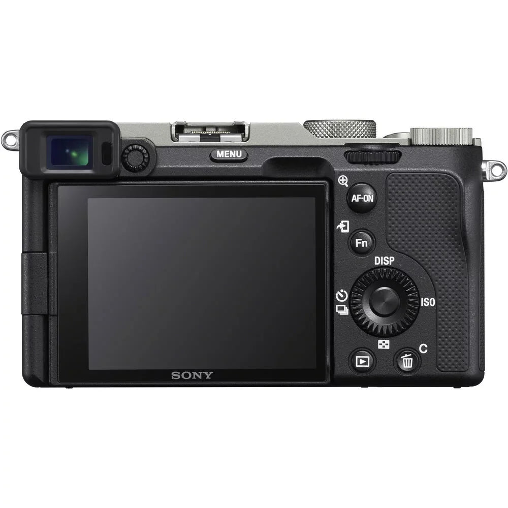Alpha a7C Mirrorless Camera W/ 28-60mm Lens Silver ILCE7CL/S - Basic Bundle