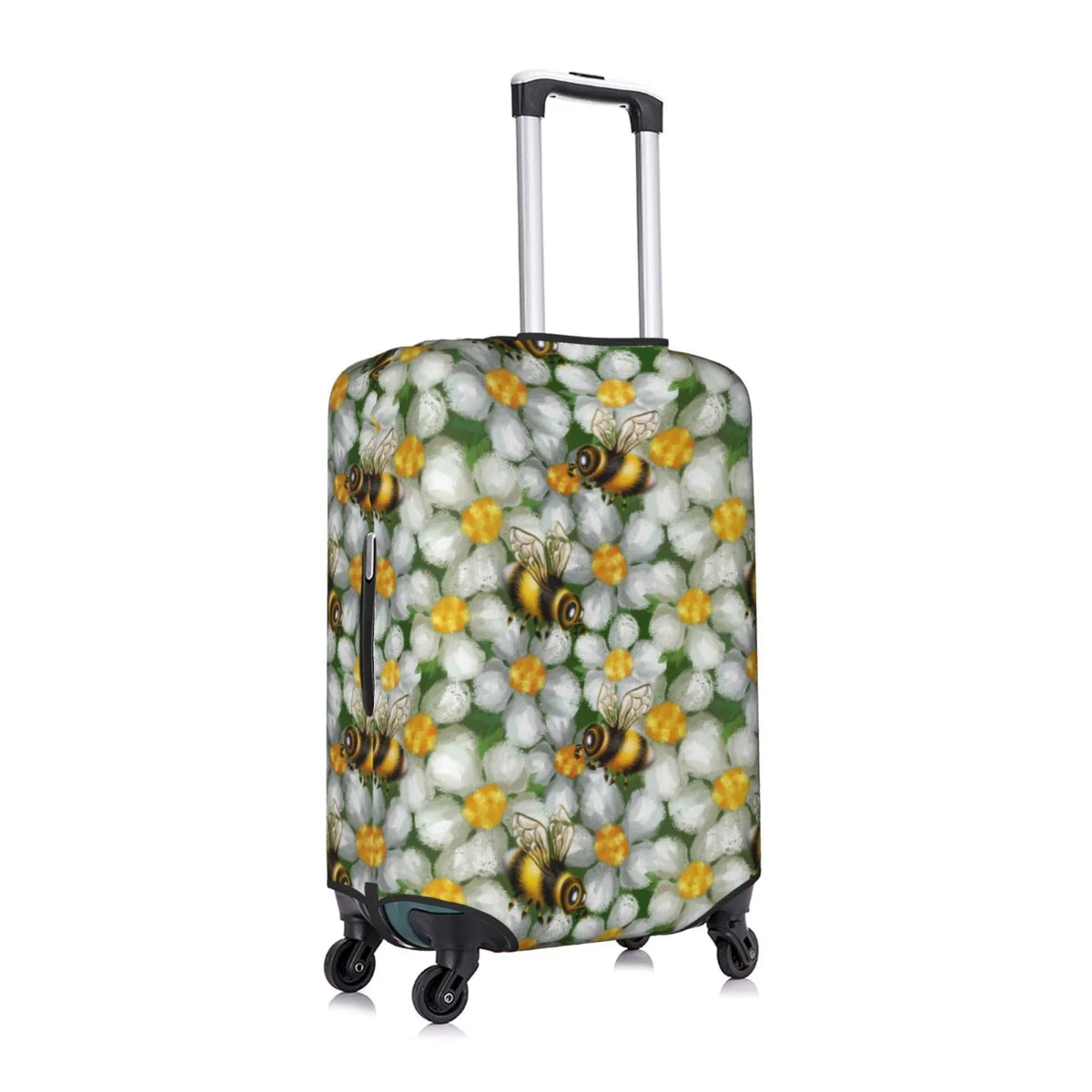 Kll Bees And Flower Luggage Cover Suitcase Cover Suitcase Protector-