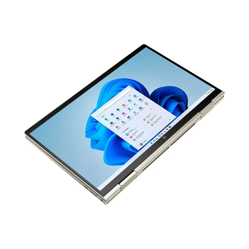 2021 Envy X360 2-in-1 13.3" FHD Display Portable computer Core i5-1135G7 (Beats i7-1065g7), 8GB RAM, 2TB PCIe SSD, Backlit Keyboard, Iris Xe Graphics, Webcam, Windows 11, Gold, 32GB USB Card